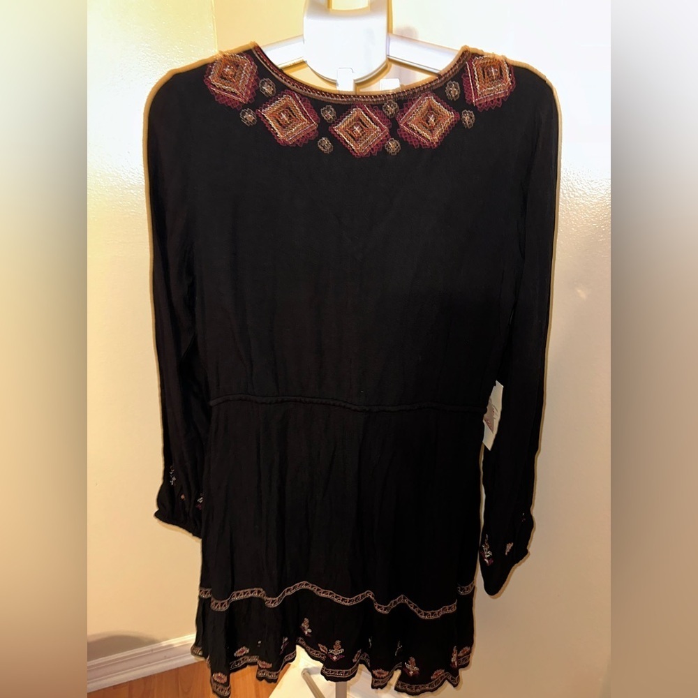IDYLLWIND by Miranda Lambert Black Hurst Embroidered Mini Dress - Picture 13 of 13